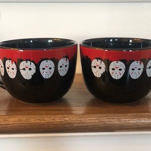 Friday the 13th (Set of 2) Soup Mugs
